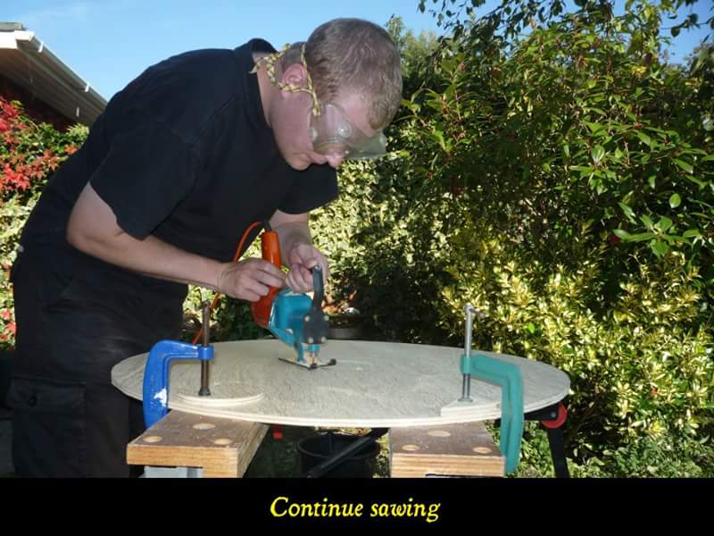Continue sawing