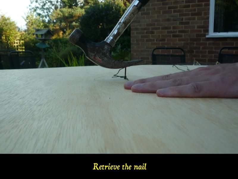 Retrieve the nail