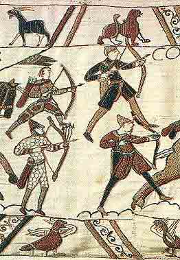 * Four Breton Archers, from the Bayeux Tapestry