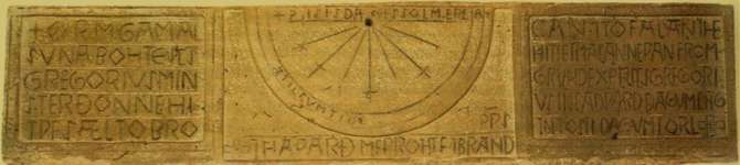 *The Kirkdale Sundial