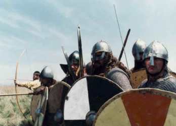 *A Viking warband