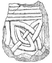 * A fragment of Saxon carving
